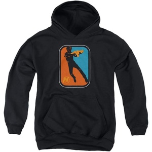 Trevco Nerf Nerf Pro Unisex Youth Pull-Over Hoodie(Black)
