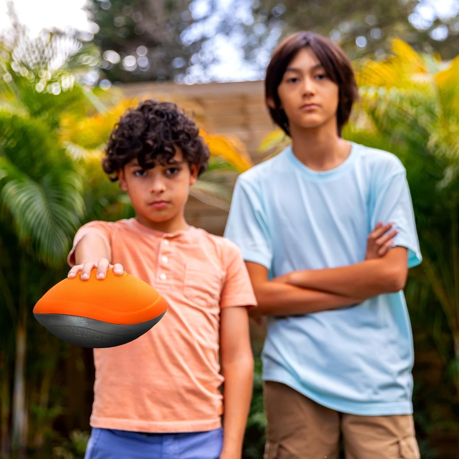 image:imageHasbro NERF Turbo Jr Kids Foam Football Classic Foam Football for Kids Indoor Outdoor Soft Foam Ball Kids Mini Soft Foam Ball NERF Toy Football for Kids Easy Throw Catch Youth Football