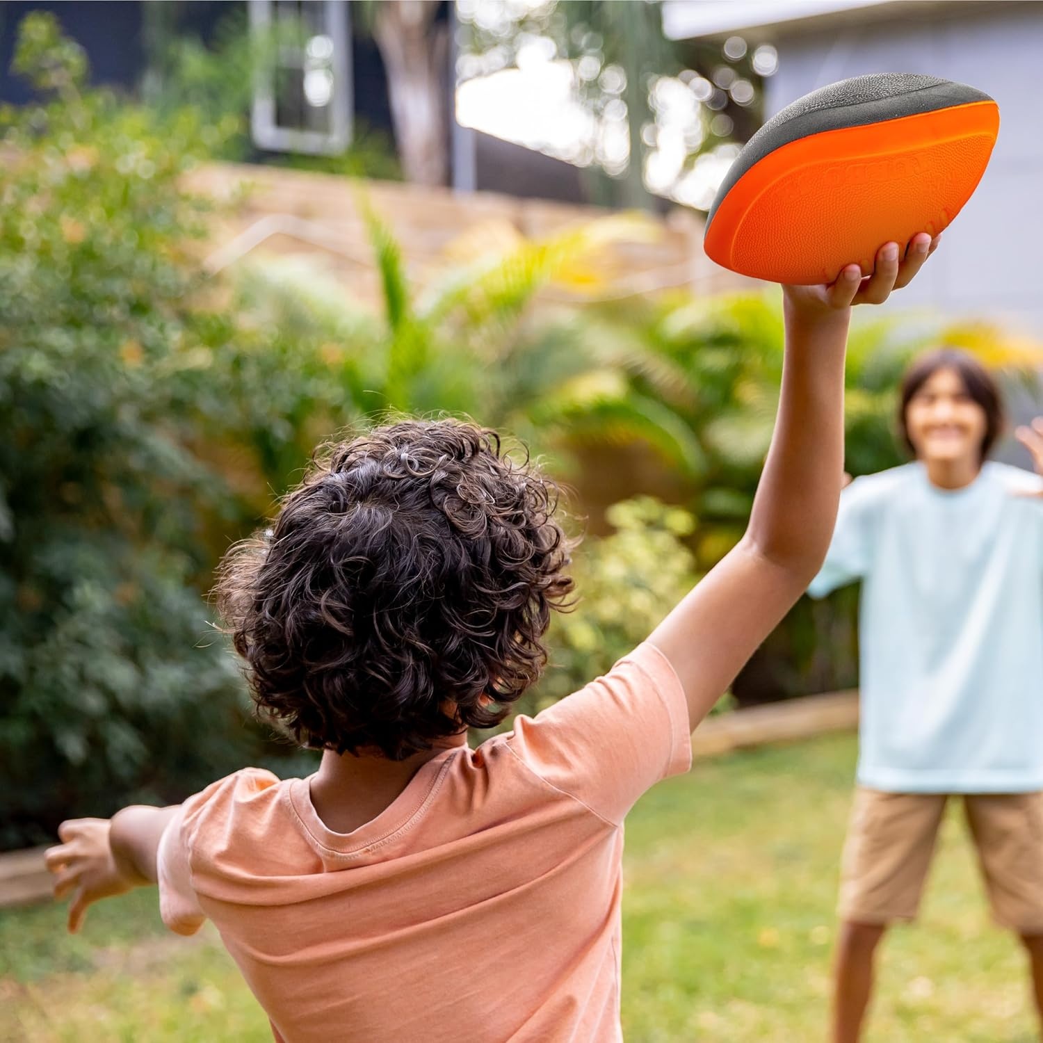 image:imageHasbro NERF Turbo Jr Kids Foam Football Classic Foam Football for Kids Indoor Outdoor Soft Foam Ball Kids Mini Soft Foam Ball NERF Toy Football for Kids Easy Throw Catch Youth Football
