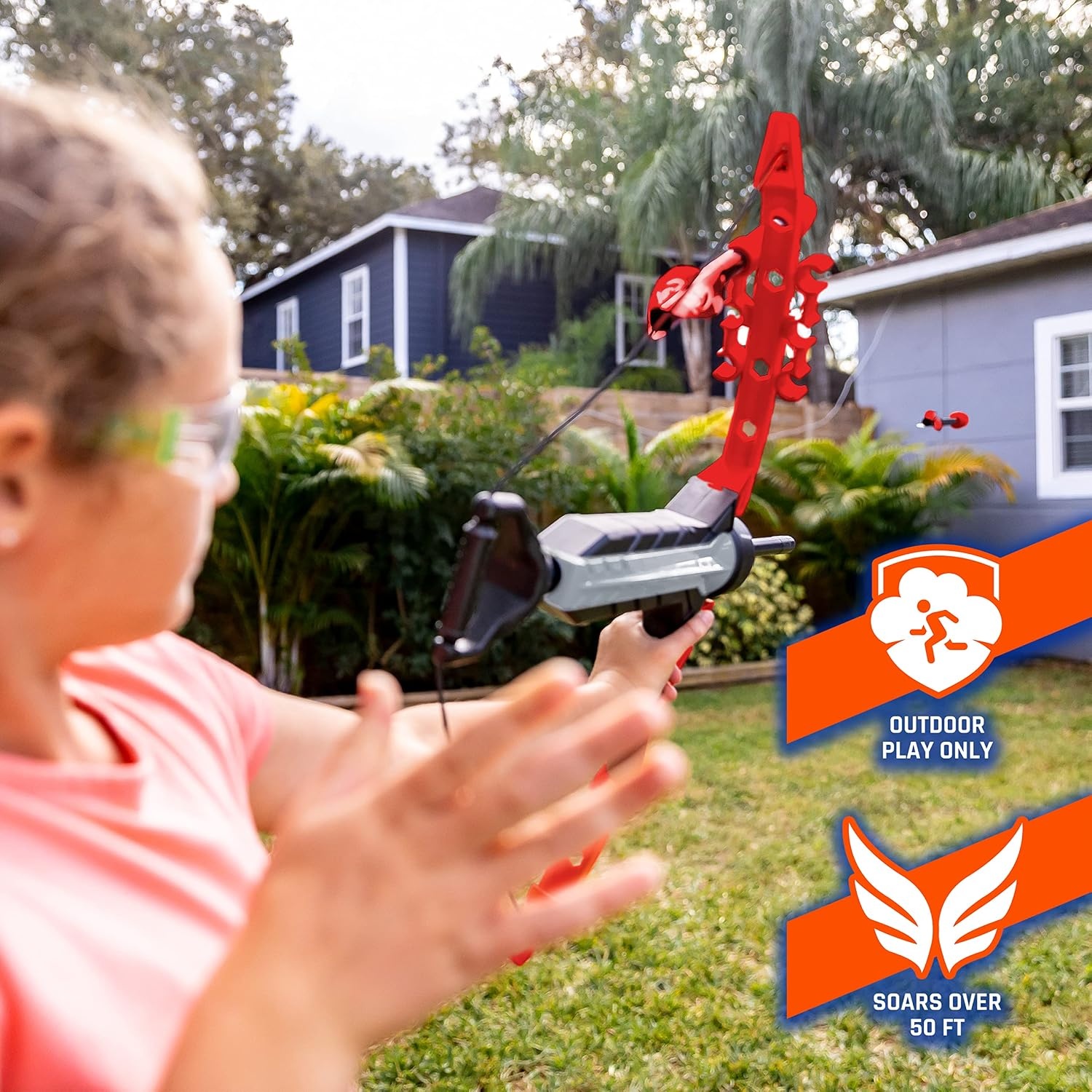 image:imageNERF Rip Rocket Kids Toy Bow Arrow Set