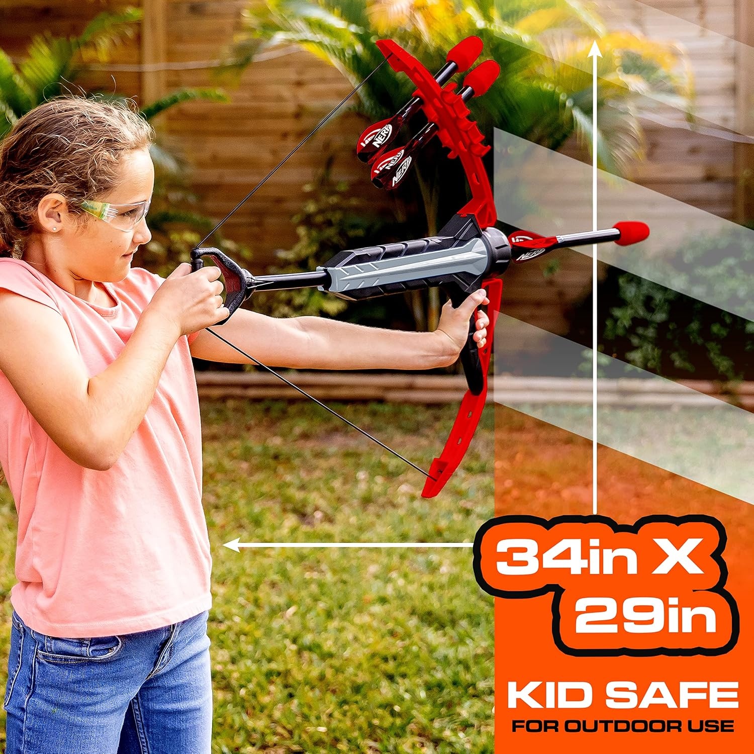 image:imageNERF Rip Rocket Kids Toy Bow Arrow Set