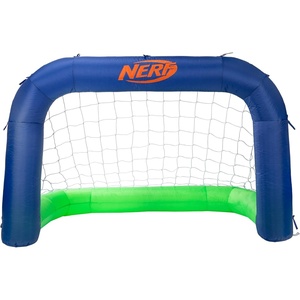 NERF AirGoal Inflatable Soccer Goal Set – 10-Second Setup