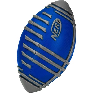 Nerf Weather Blitz Kids Foam Football – Weatherproof – 9″(Blue)