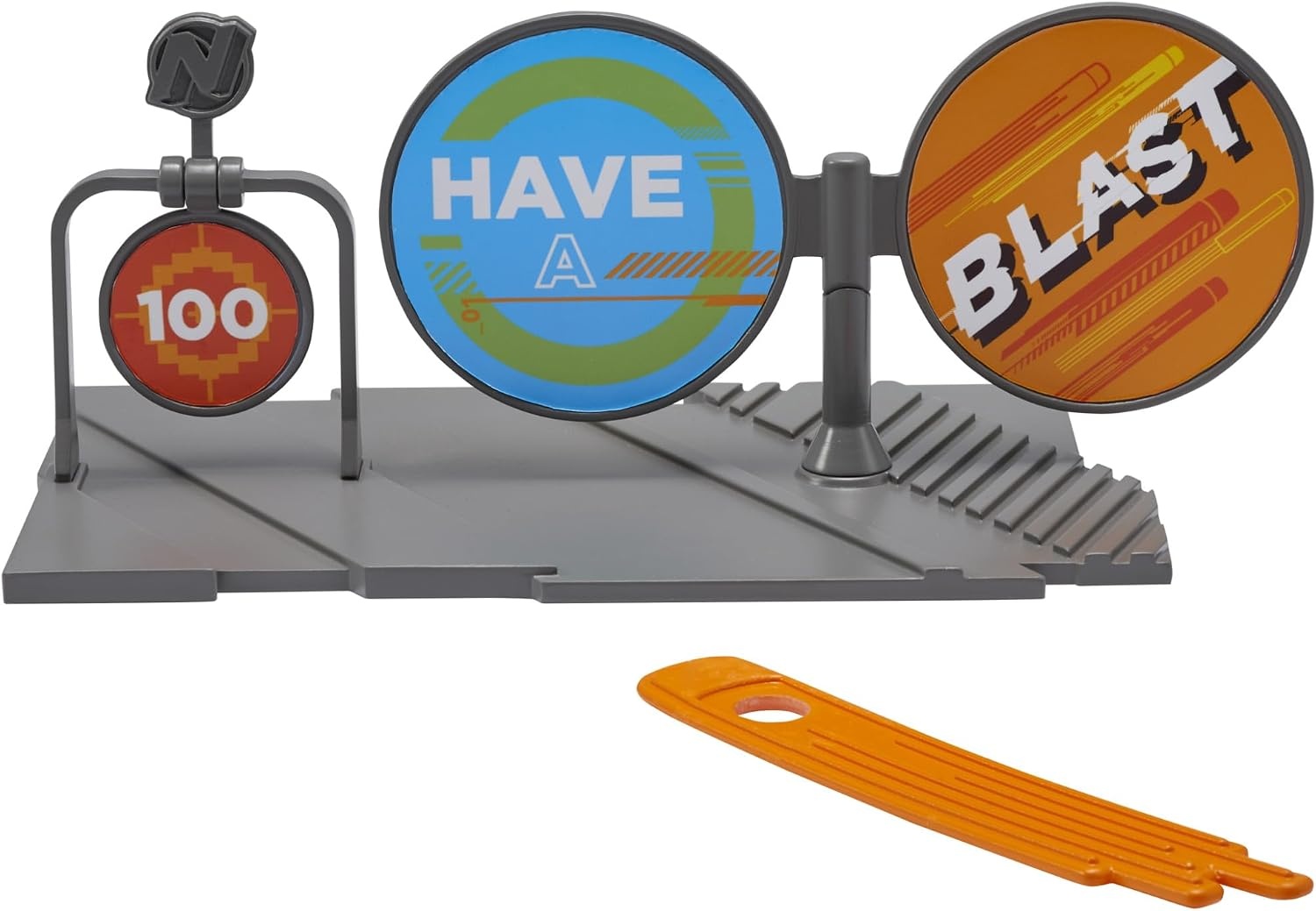 image:imageDecoSet This Is Nerf Nation Cake Topper Reusable Decorations for Fun After the Birthday Party