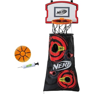 NERF 3-in-1 Laundry Layup Basketball Hoop Hamper – Over-Door