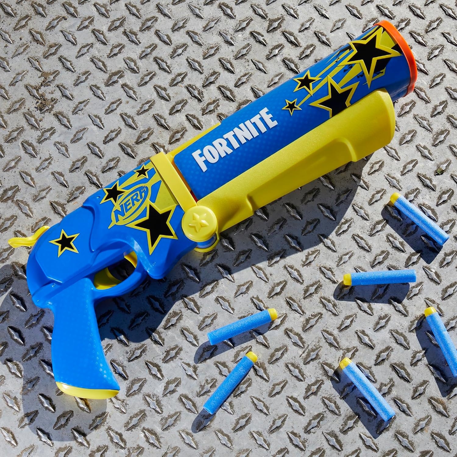 image:imageNerf Fortnite Half Tone Hero Blaster Bonus Code to Unlock Half Tone Hero Wrap in The Game Break Open Loading 12 Nerf Elite Darts Fortnite Gifts Amazon Exclusive